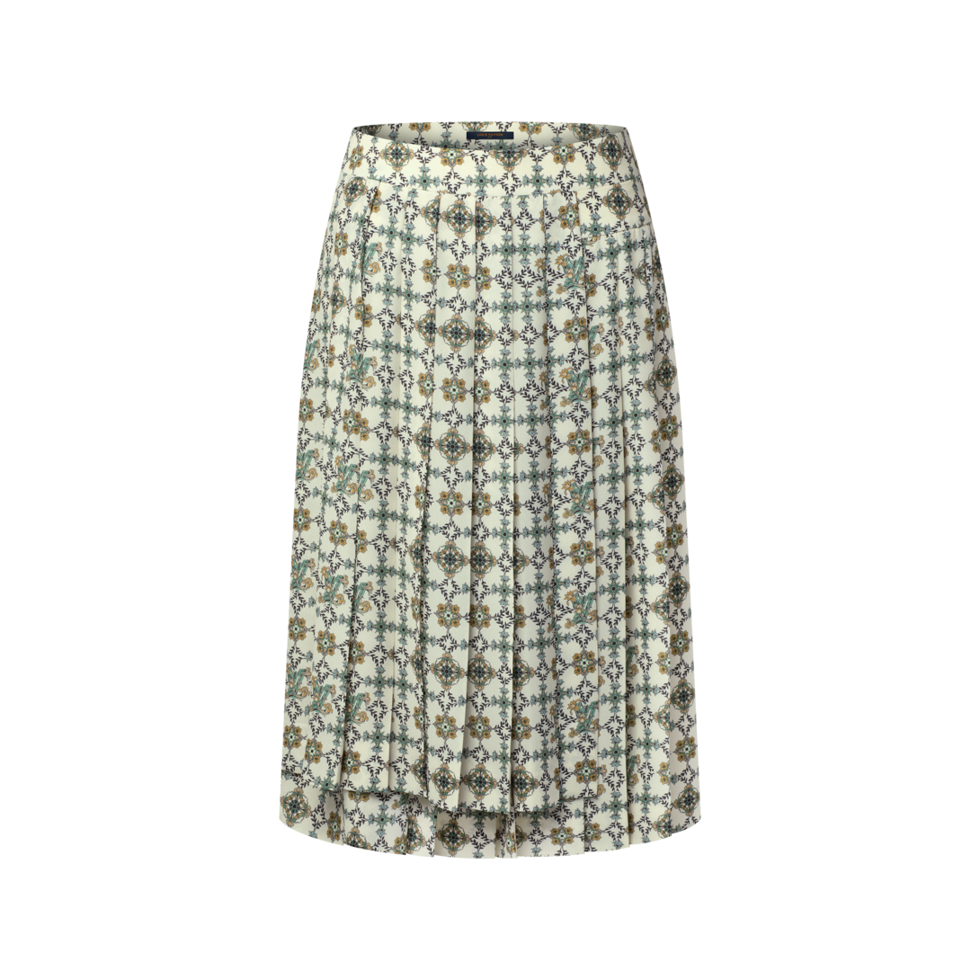 ヌーヴォー モノグラム プリーツ スカート ｜ルイ・ヴィトン 公式